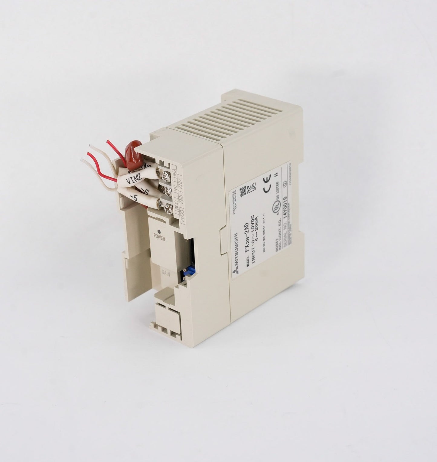 Mitsubishi Electric FX2N-2AD Programmable Controller 0-10VDC 4-20mA FX2N2AD