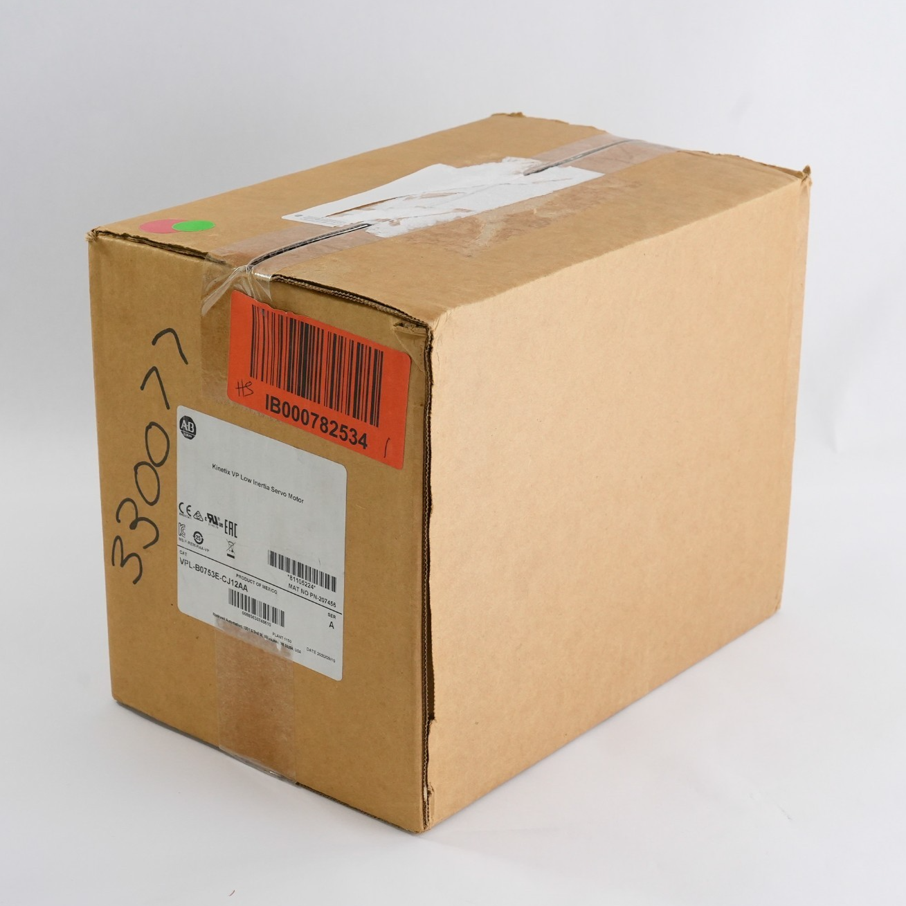 Allen Bradley VPL-B0753E-CJ12AA /A Kinetix Servo Motor - Sealed Surplus
