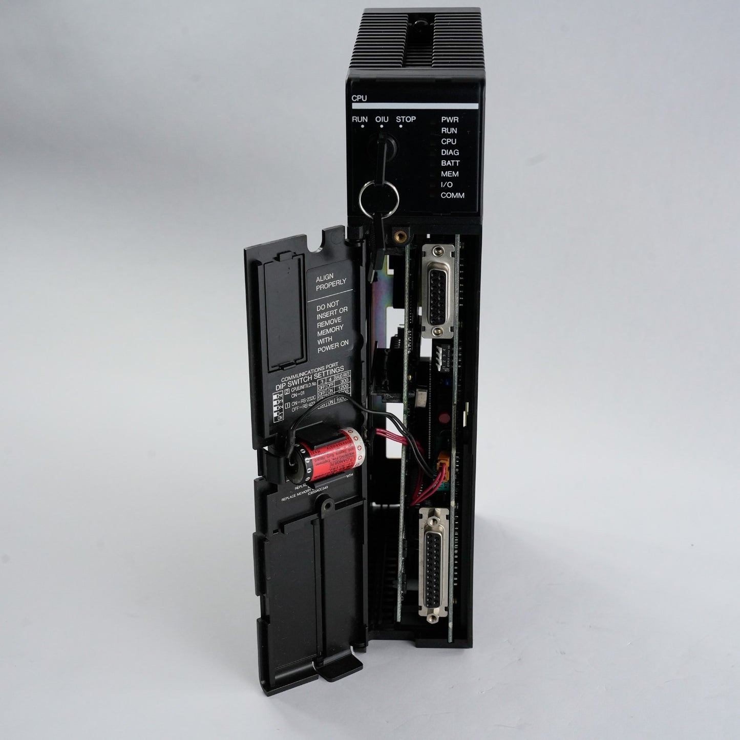GE Fanuc IC655CPU500G GE Series 5 CPU Processor IC655CPU w/ Key - Open Box