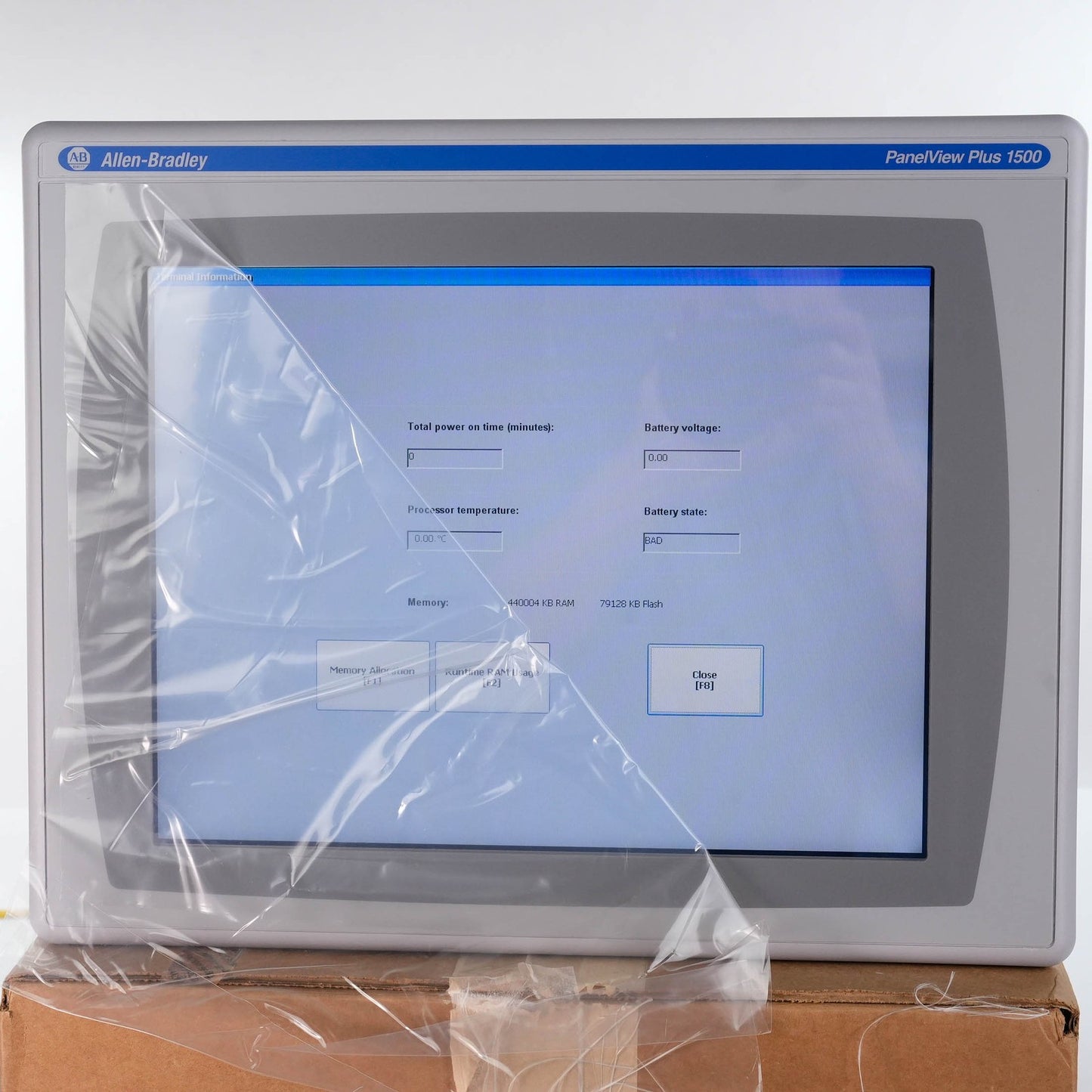 Allen Bradley 2711P-T15C4D8 Ser A PanelView Plus 6 1500 2711PT15C4D8 Open Box