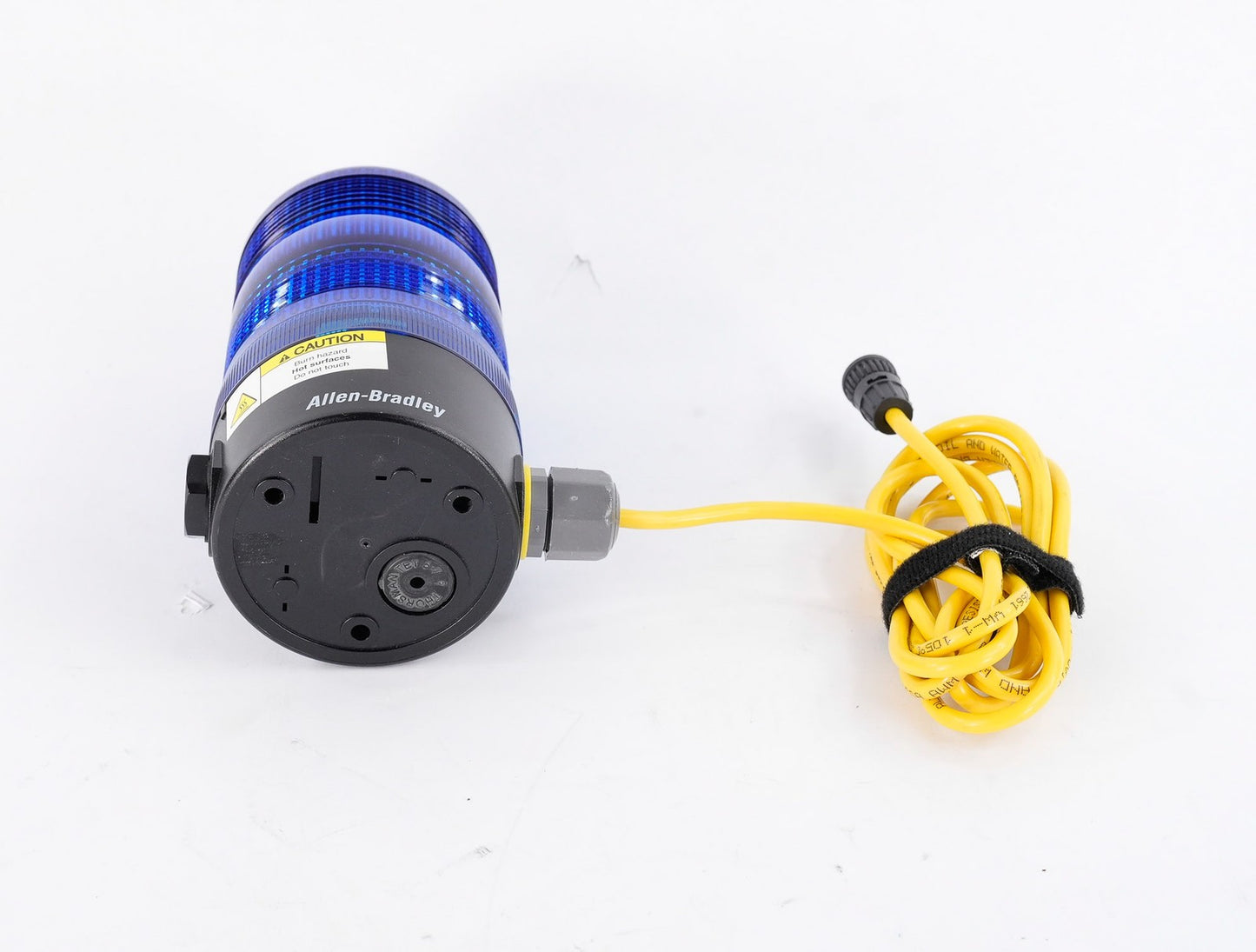 Allen Bradley 855BS-ADA10 /A Blue Strobe Light + 2661 VW-1 Cable