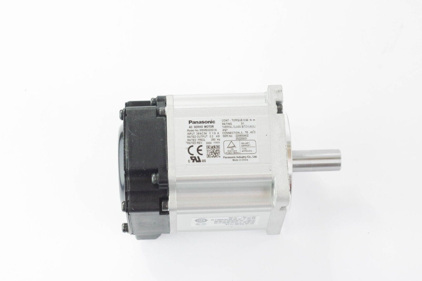 Panasonic MSME022G1A AC Servo Motor - New Without Box