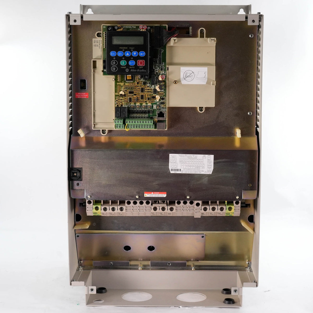 Allen Bradley 22C-D088A103 Ser C PowerFlex 400 AC Drive 480V 3PH 60HP 45kW 88A