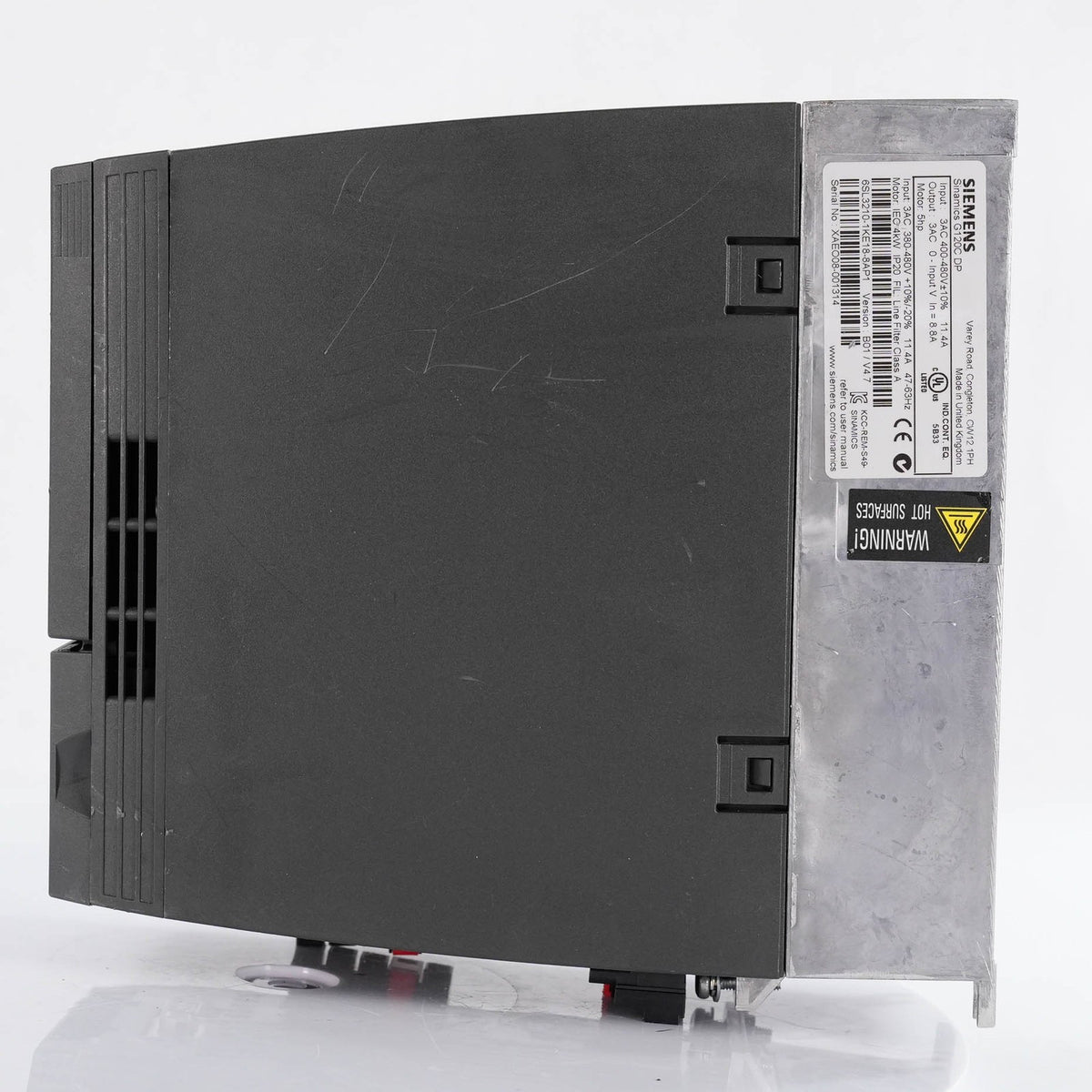 Siemens 6SL3210-1KE18-8AP1 Sinamics G120C AC Drive 4kW 380-480V 6SL32101KE188AP1