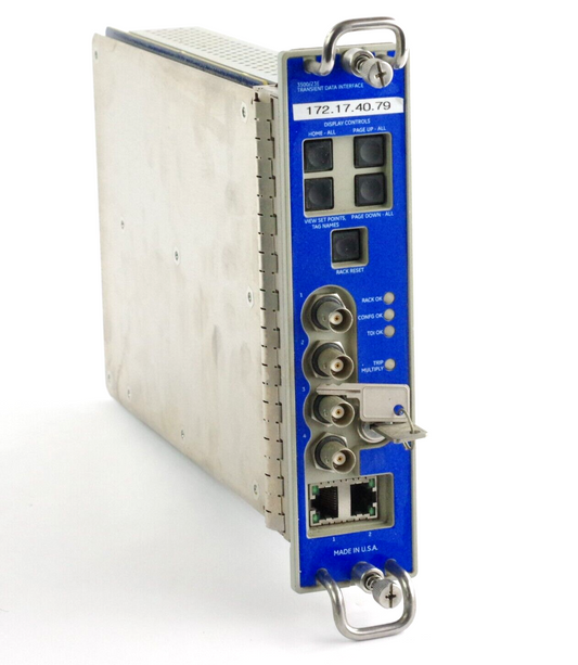 Bently Nevada 3500/23E Transient Data Interface PLC Module w/ Key