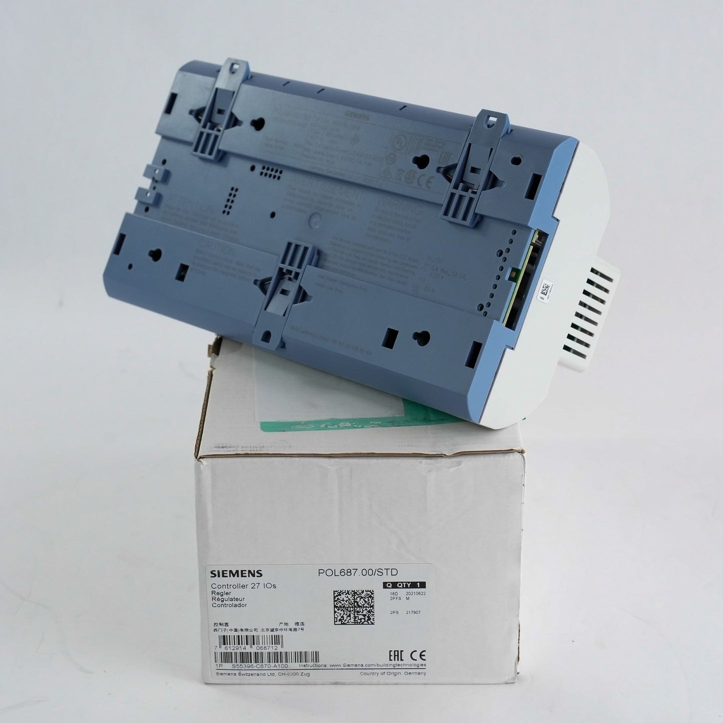 Siemens S55396-C870-A100 Climatix Controller POL687.00/STD