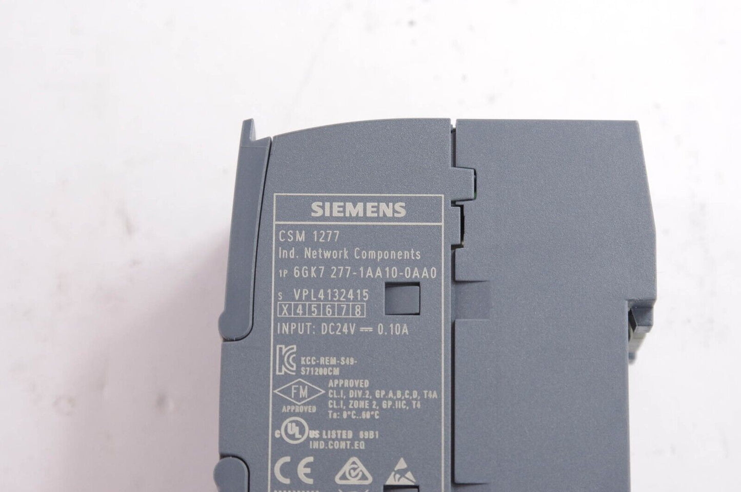 Siemens 6GK7 277-1AA10-0AA0 / 6GK72771AA100AA0 Idn. Network Components CSM 1277