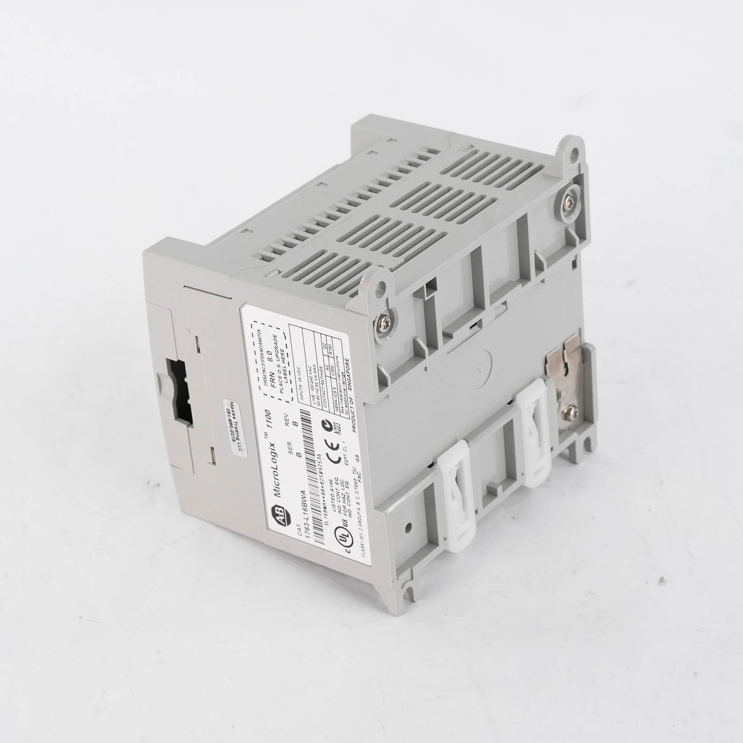 Allen Bradley 1763-L16BWA Ser B MicroLogix 1100 PLC 120/240VAC Controller