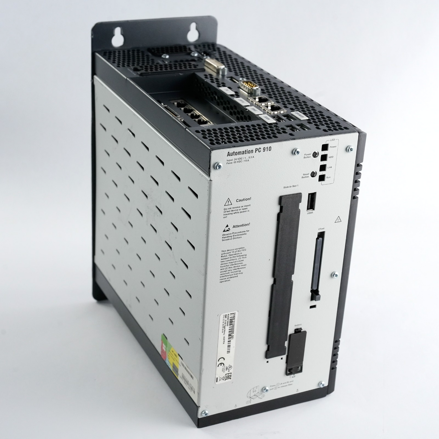 B&R Automation PC 910 5PC910.SX02-00 Rev K0 / 5Y4RF315000080-001 Industrial PC