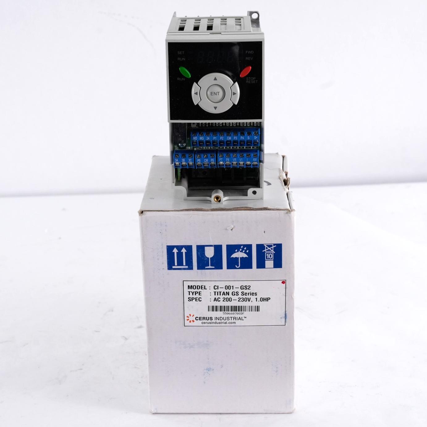 Cerus Industrial Titan CI-001-GS2 3-Phase AC Variable Frequency Drive CI001GS2
