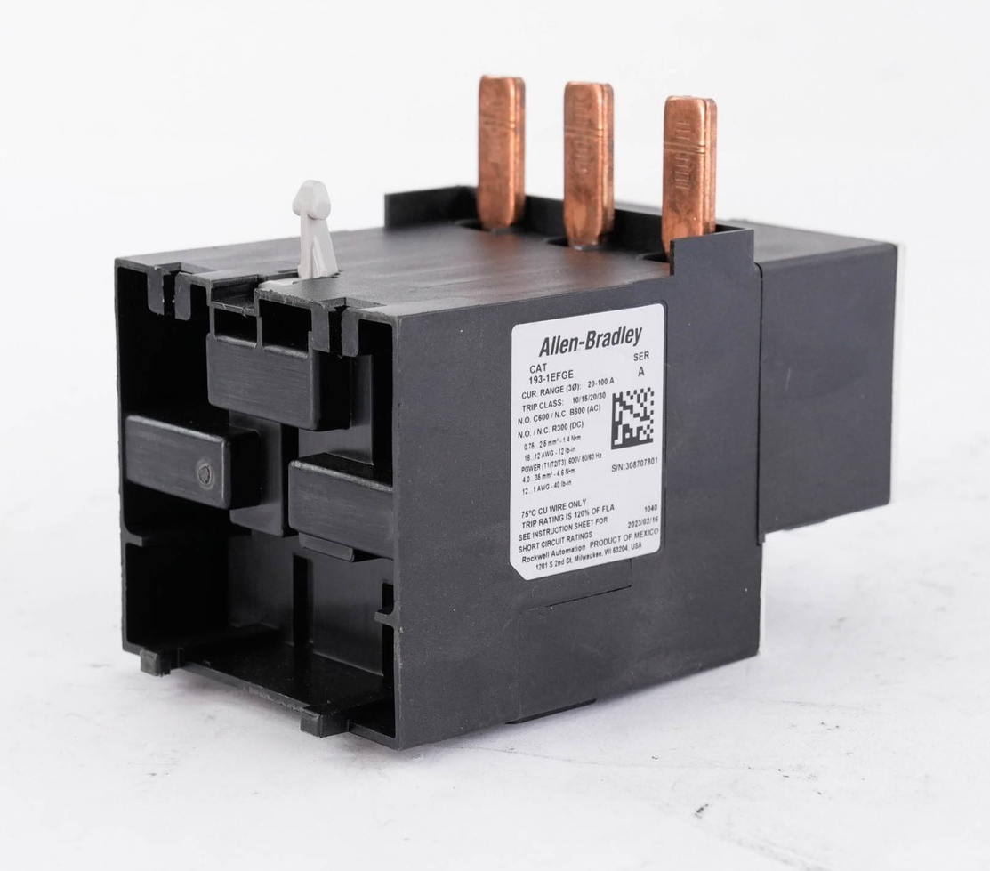 Allen Bradley 193-1EFGE E1 Plus Overload Relay 1-5A 600V 1931EFGE 1931EFGE