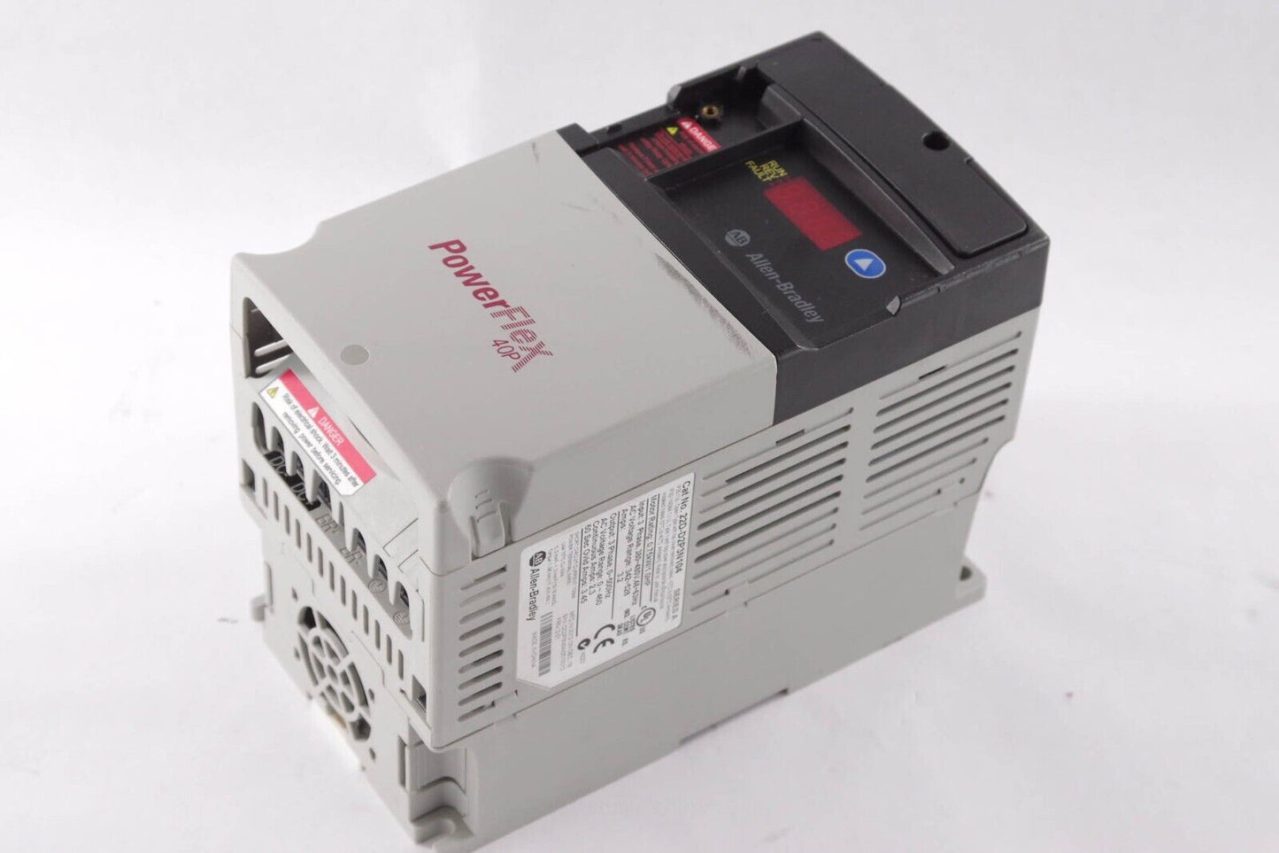 ALLEN BRADLEY 22D-D2P3N104 VFD 1HP 480VAC PowerFlex 40P