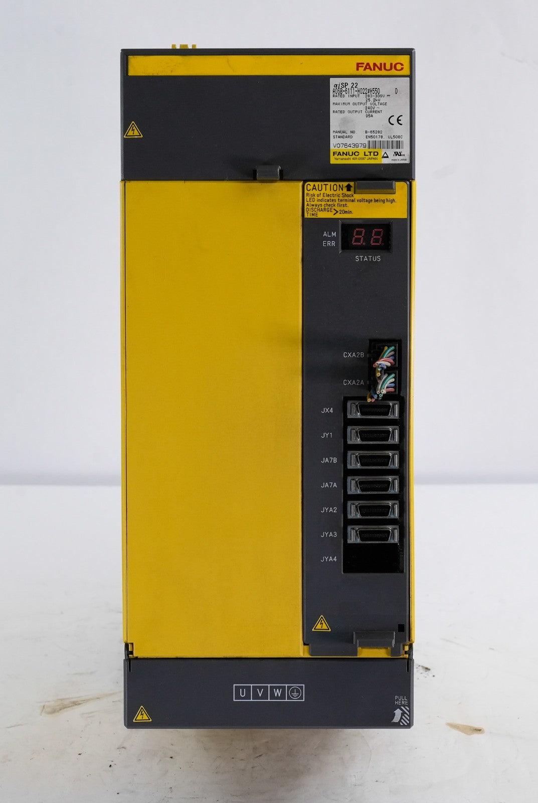 Fanuc aiSP 22 A06B-6111-H022#H550 D Servo Amplifier 25.2kW A06B6111H022#H550