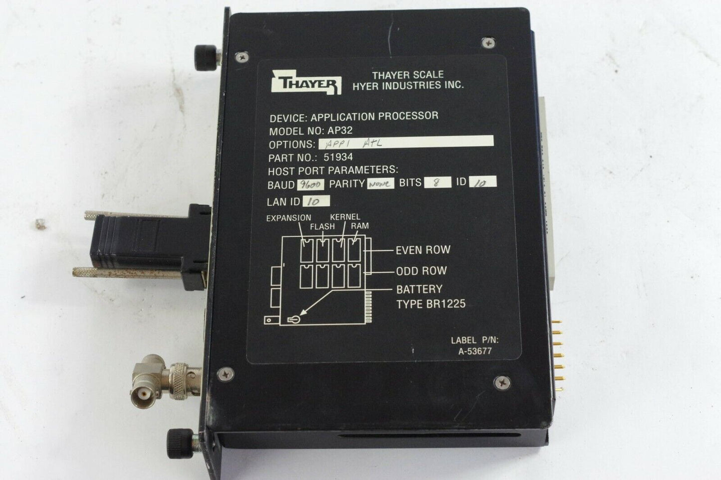 Thayer AP32 51934 Application Processor