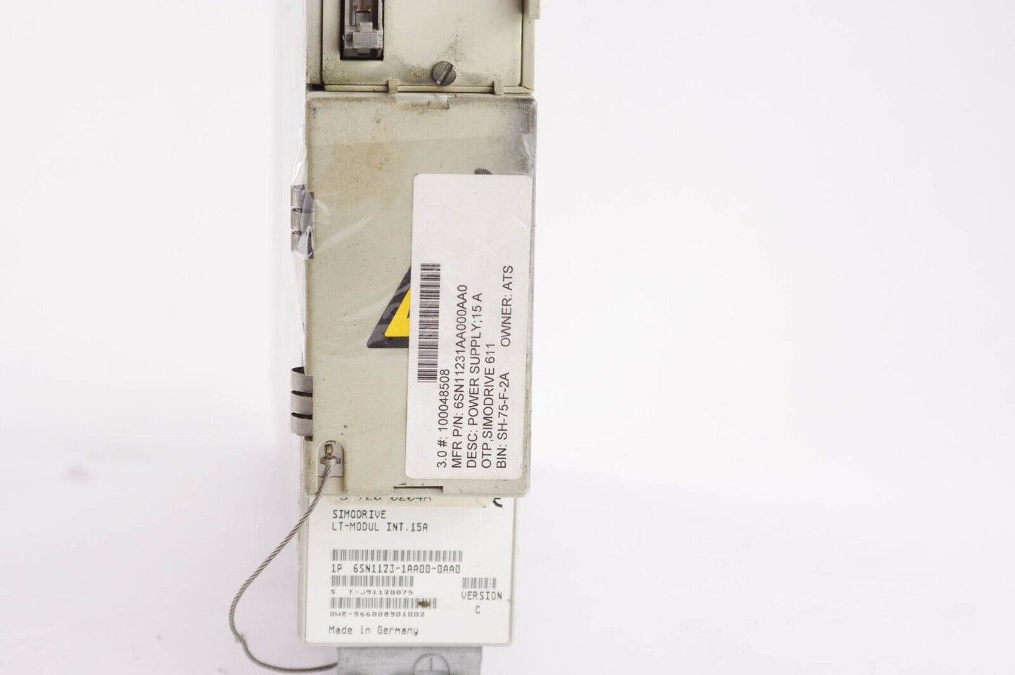 VICKERS 6SN1123-1AA00-0AA0 / 6SN11231AA000AA0 SIMODRIVE LT-MODULE INT. 15A