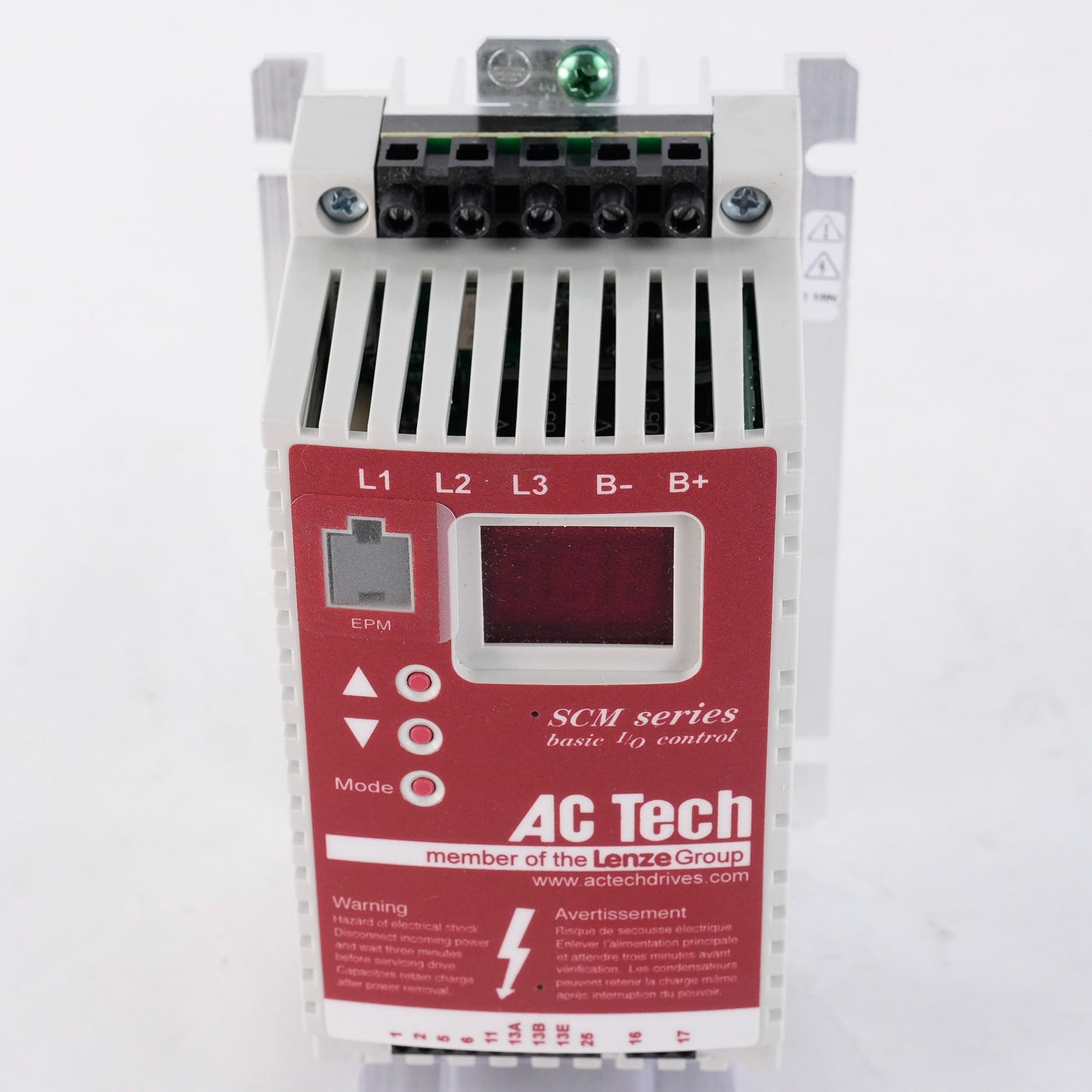 Lenze AC Tech SM405 Inverter Drive 0.5HP 0.37kW 480V 3-Phase - Open Box
