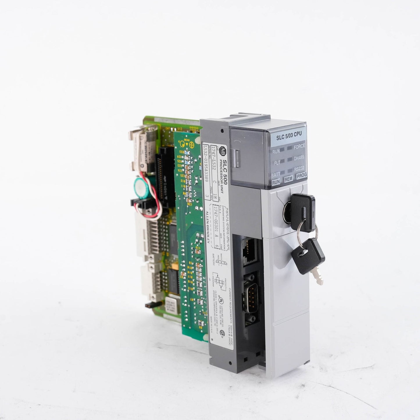 Allen Bradley 1747-L532 SLC 500 5/03 CPU Processor 16K Memory 1747L532 Module