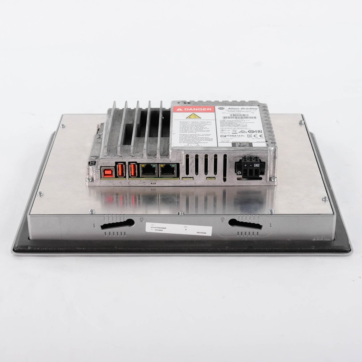 Allen Bradley 2711P-T10C22D9P Ser A PanelView Plus 7 10.4in Touch 24VDC