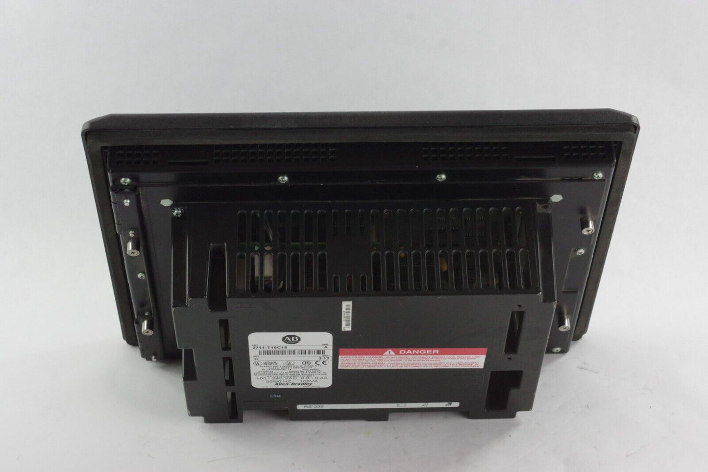 Allen Bradley 2711-T10C15 Ser A FRN 4.41 PanelView 1000 HMI Touchscreen Color