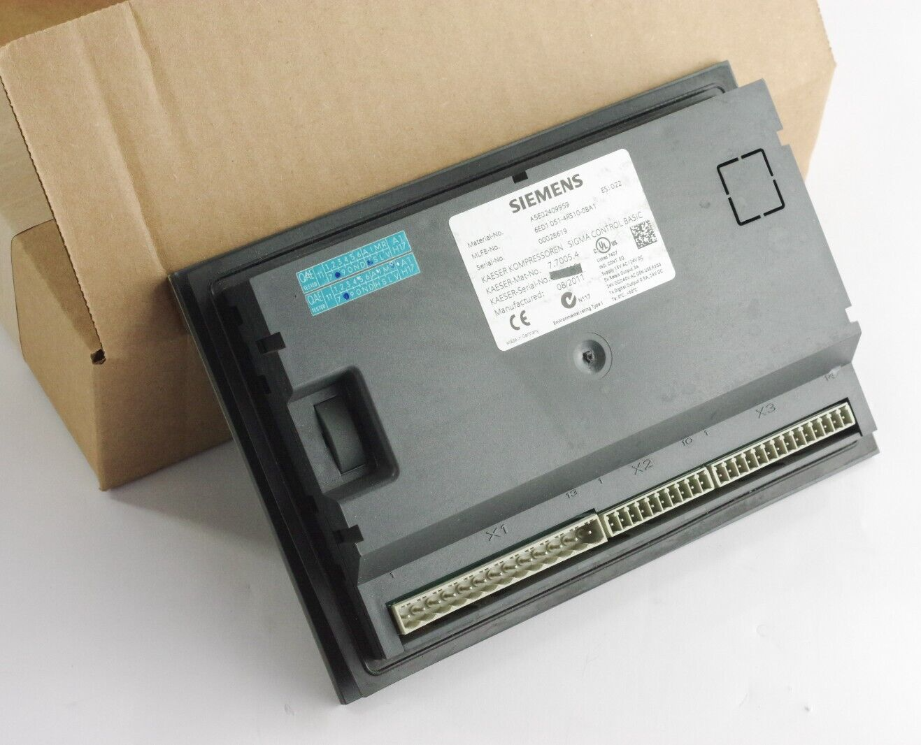 Siemens Kaeser Sigma Control 6ED1051-4RS10-0BA1 6ED1 051-4RS10-0BA1 A5E02409959