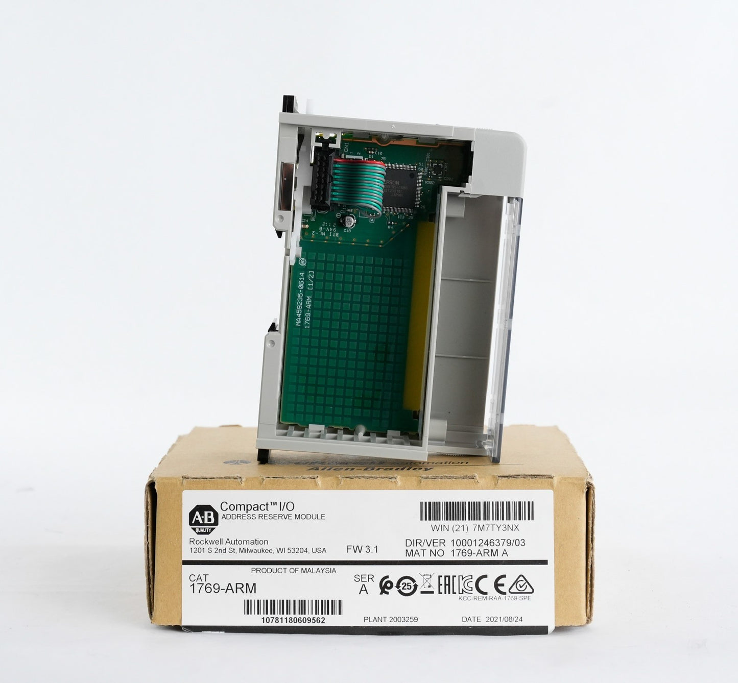 Allen Bradley 1769-ARM /A Compact I/O Address Reserve Module 1769ARM - Open Box