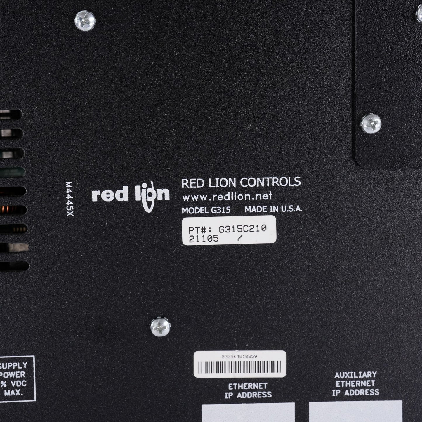 Red Lion Controls G315C210 Operator Interface Panel G315C2 / G315 +1yr Warranty
