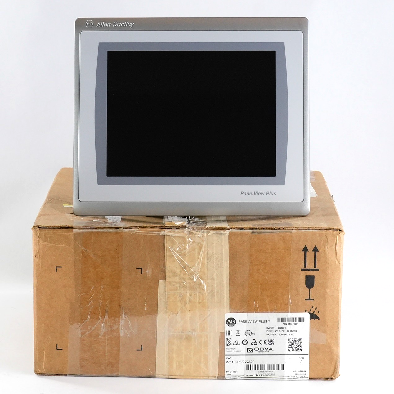 Allen Bradley 2711P-T10C22A9P /A PanelView Plus Color Terminal - Open Box