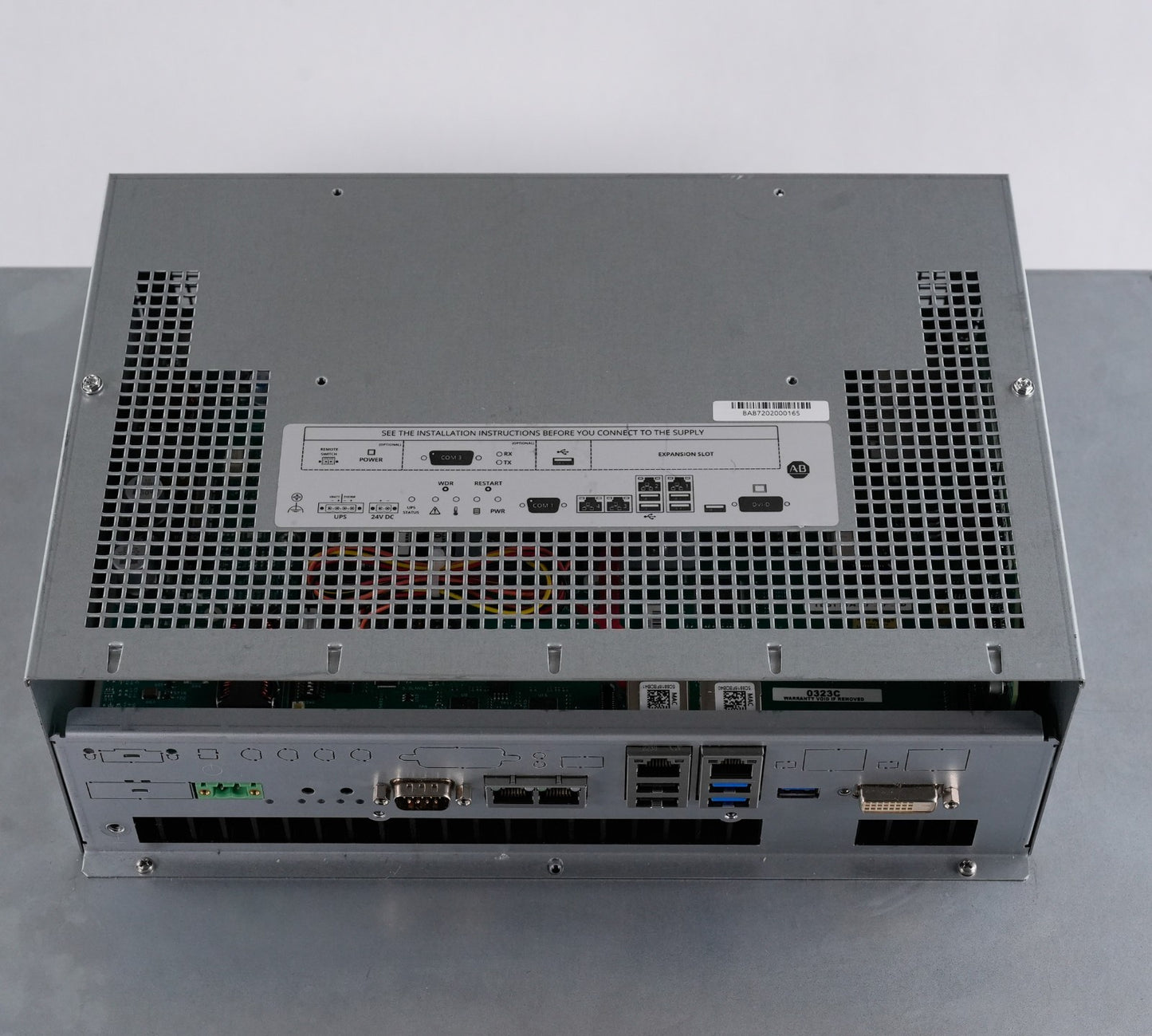 Allen Bradley 6300P-190BAPSTDNB-3CBBW19NNNBNN-NN1S Panel PC Failed OS For Parts