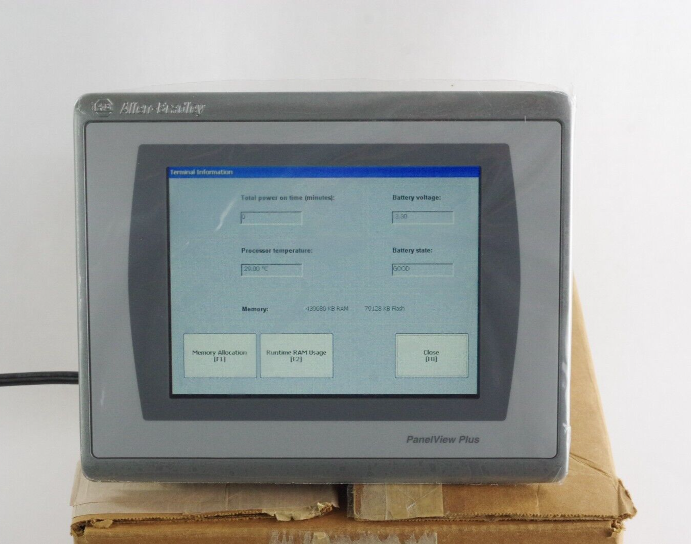 Allen Bradley 2711P-T7C22A9P /A Panelview Plus 7 Terminal - Open Box