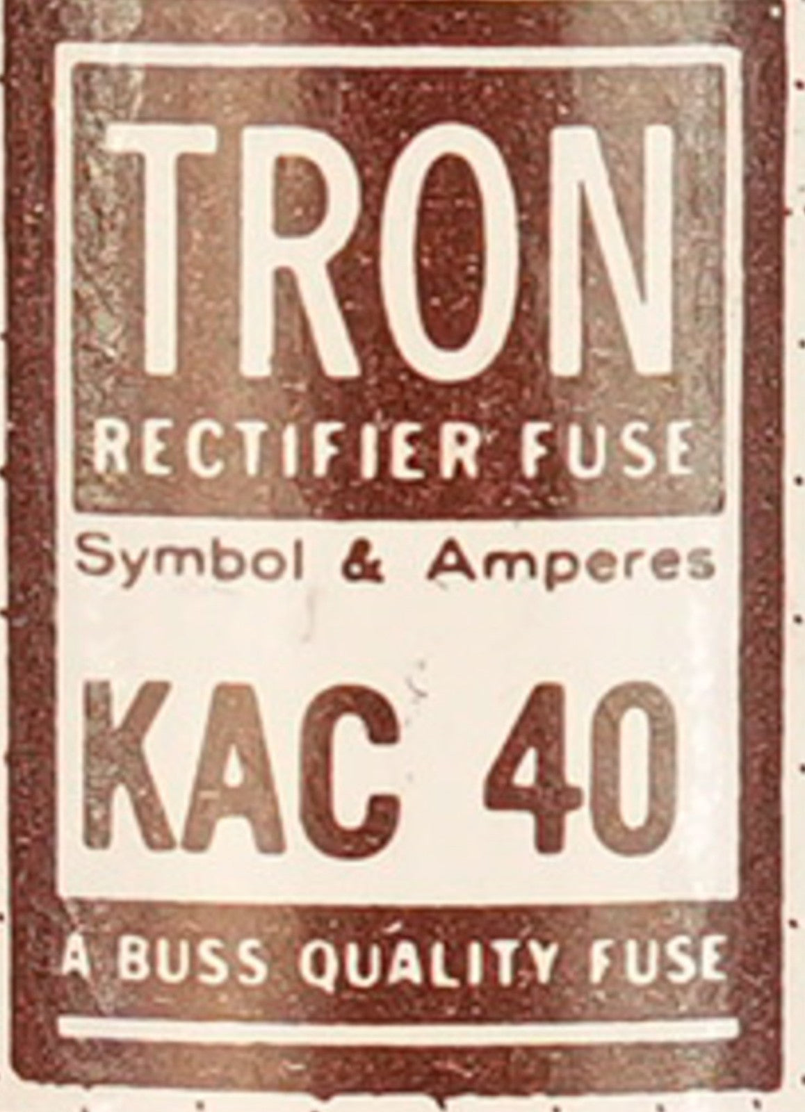 Bussmann TRON KAC 40 Fuse 40A KAC40