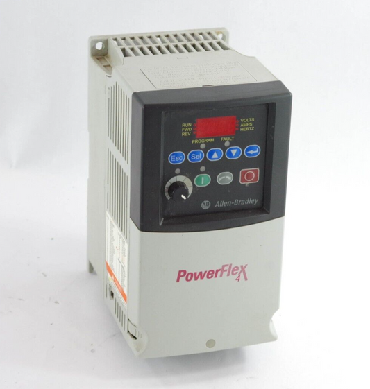 Allen Bradley 22A-B012N104 / 22AB012N104  PowerFlex 4 AC Drive 2.2kW/3.0HP 15.5A