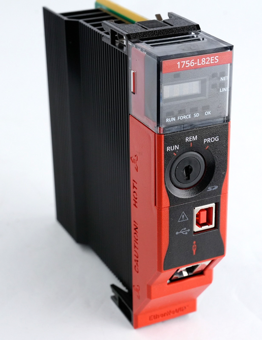 Allen Bradley 1756-L82ES /B FW 1.057 GuardLogix 5580 Safety Controller 2023 Used