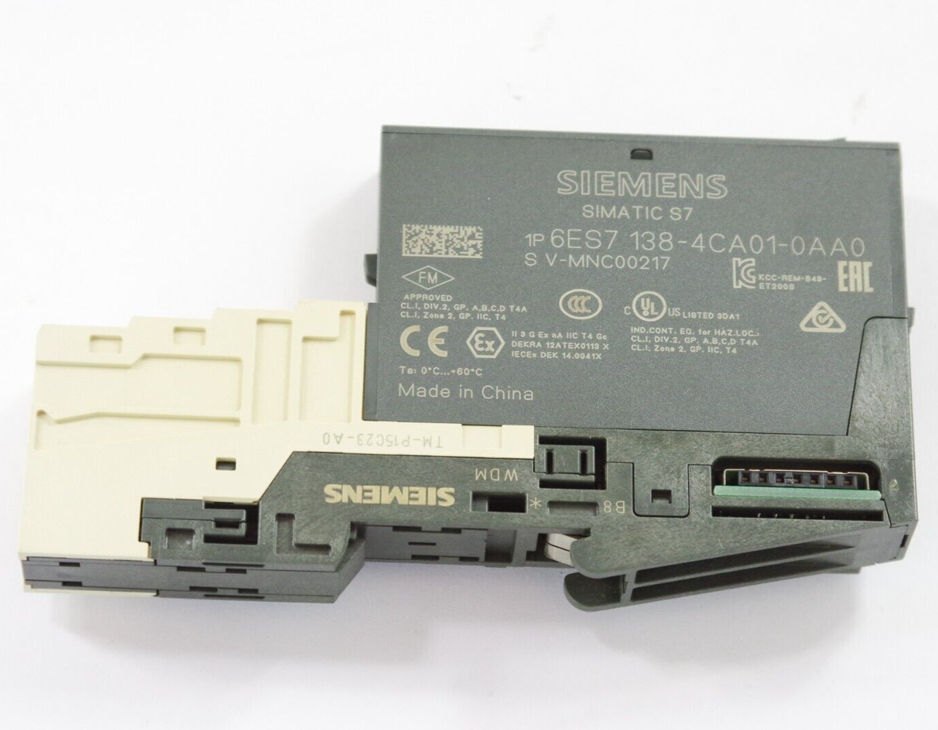 SIEMENS Simatic S7 1P 6ES7 138-4CA01-0AA0 DC24V Power Module