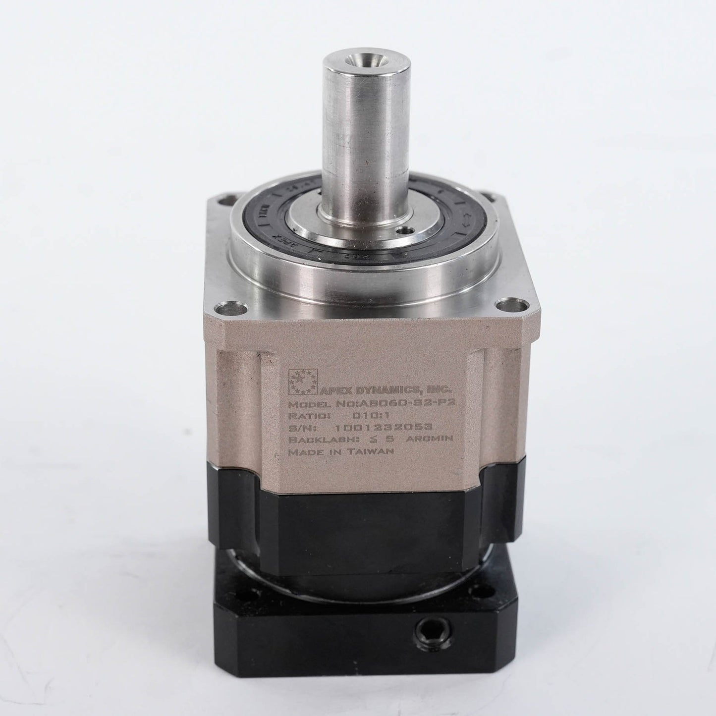 Apex Dynamics AB060-S2-P2 Planetary Gearbox 60mm Frame 1-Stage AB060S2P2