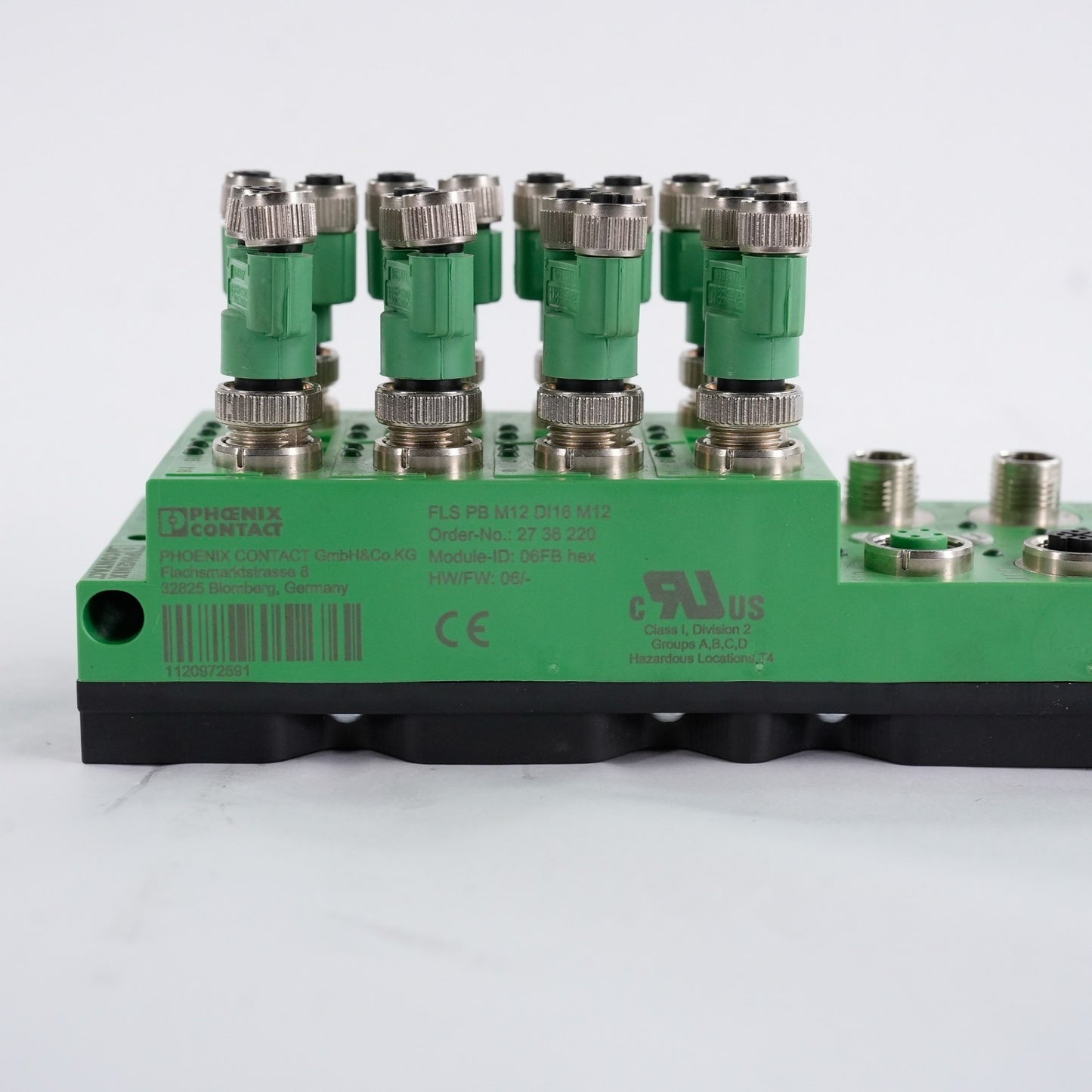 Phoenix Contact FLS PB M12 DI16 M12 Distributed I/O Module FLSPBM12DI16M12