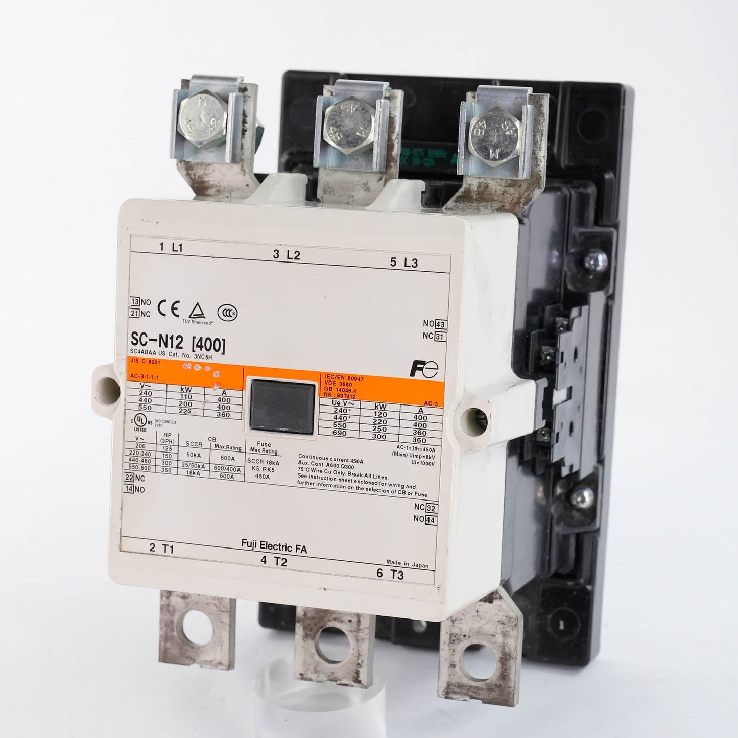 Fuji Electric Sc-N12 Super Rapid Fuse 500V 50A 3NC5H 100kA AC/DC Fuse