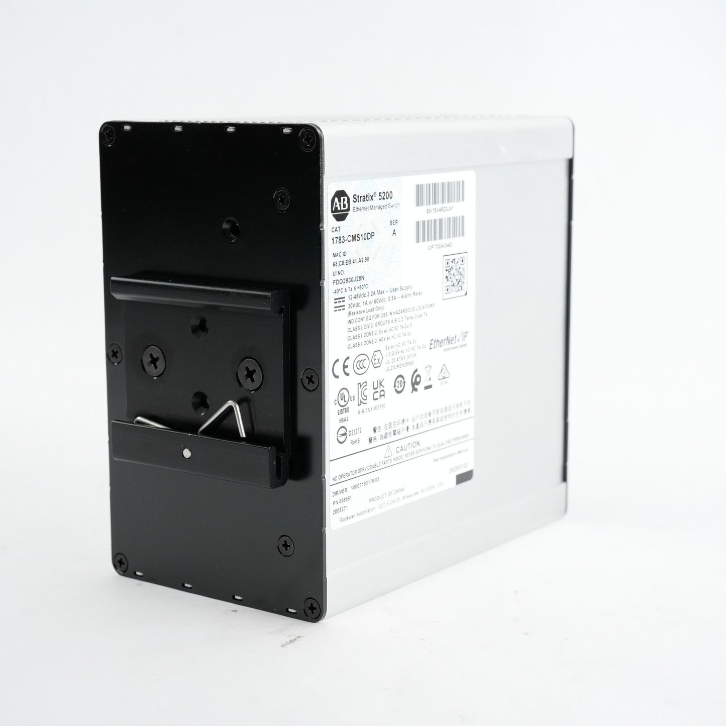 Allen Bradley 1783-CMS10DP /A Stratix 5200 10-Port Managed Switch - Open Box