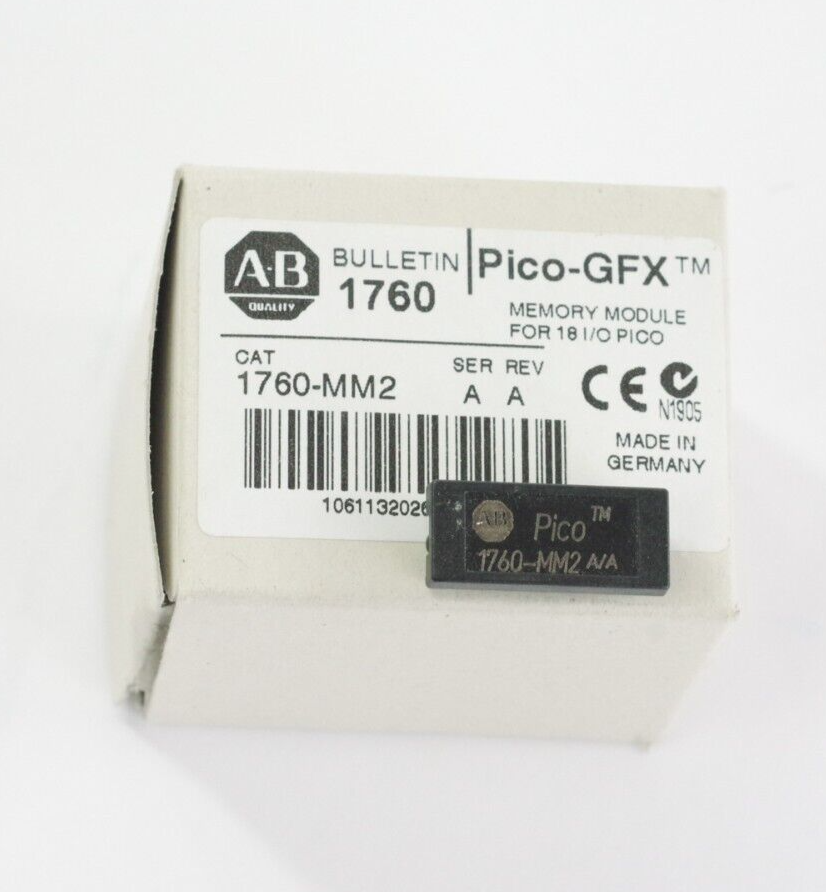 Allen Bradley 1760-MM2 Ser A Rev A Pico-GFX Memory Module - Open Box