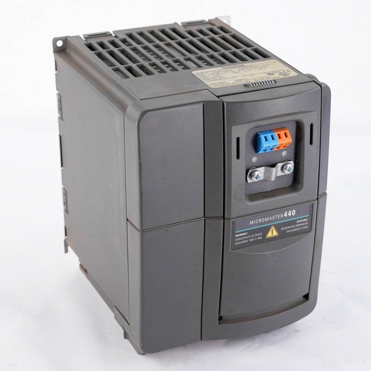 Siemens 6SE6440-2UD24-0BA1 Micromaster 440 Inverter Drive 6SE64402UD240BA1