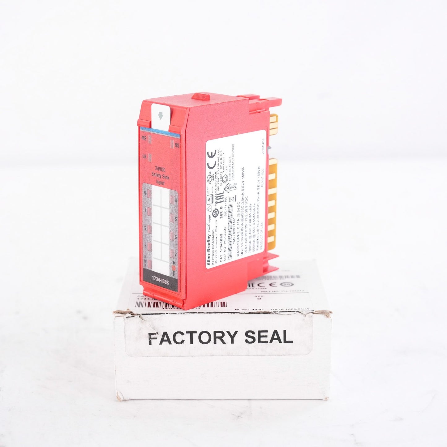 Allen Bradley 1734-IB8S POINT Guard I/O Safety Input Module 8-Channel - Open Box