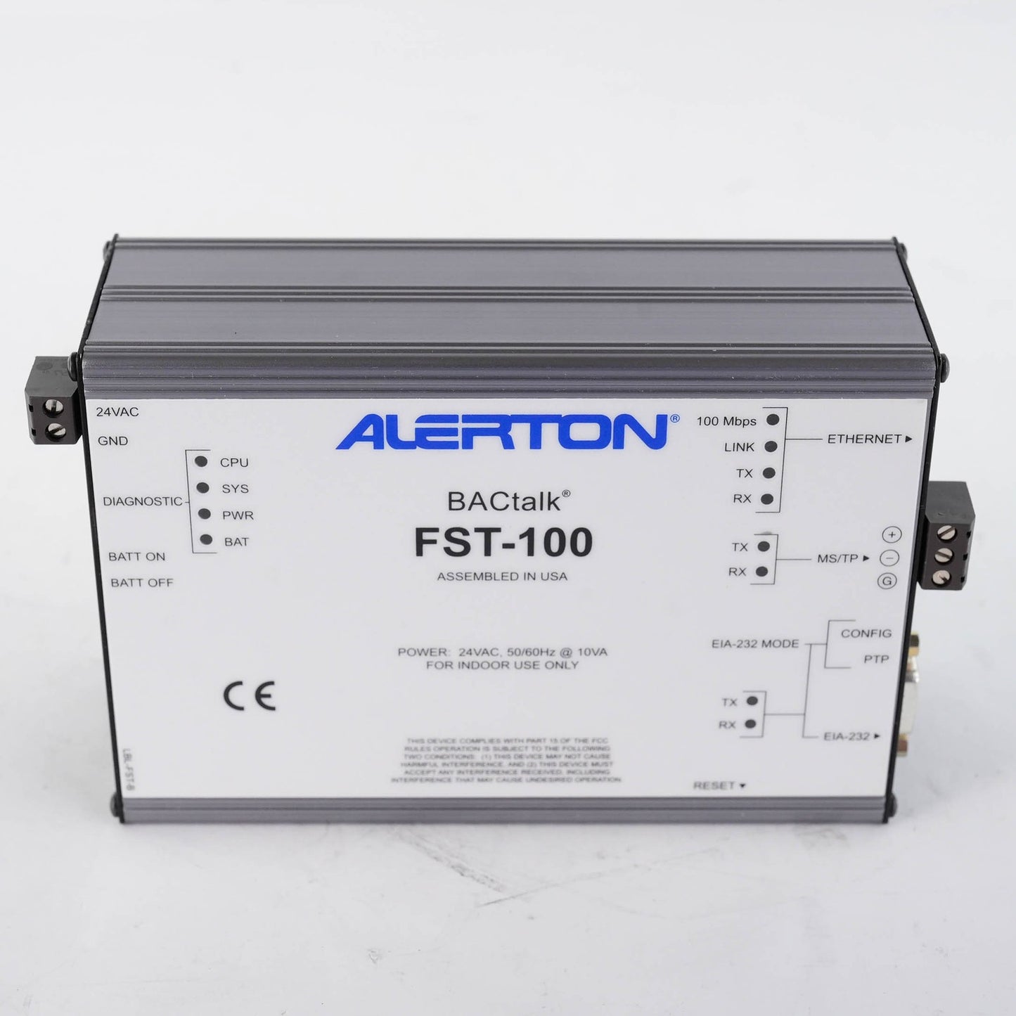Alerton FST-100 Network Communication Tool BACtalk 24VAC FST100