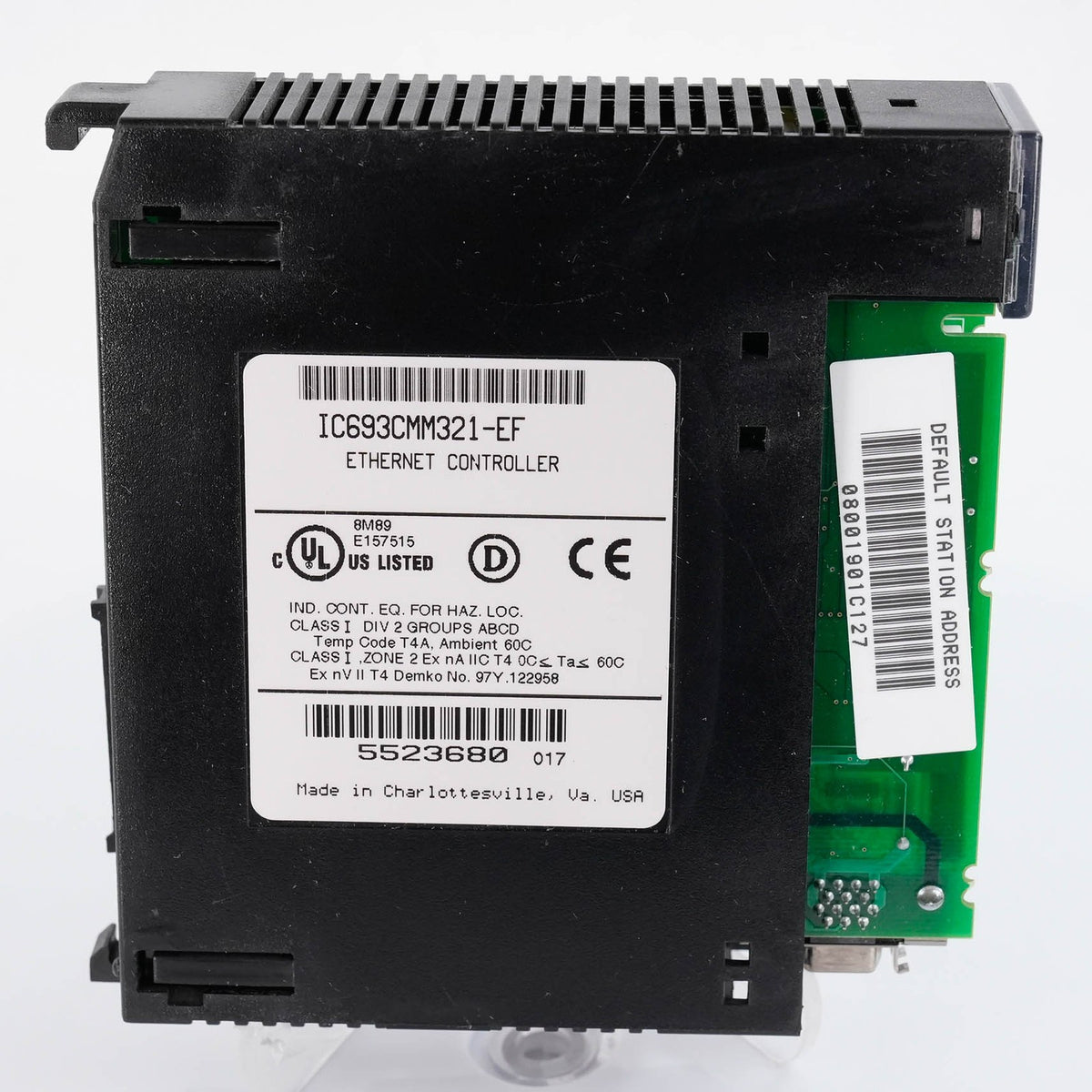 GE FANUC IC693CMM321-EF Series 90-30 Ethernet Interface Module IC693CMM321EF