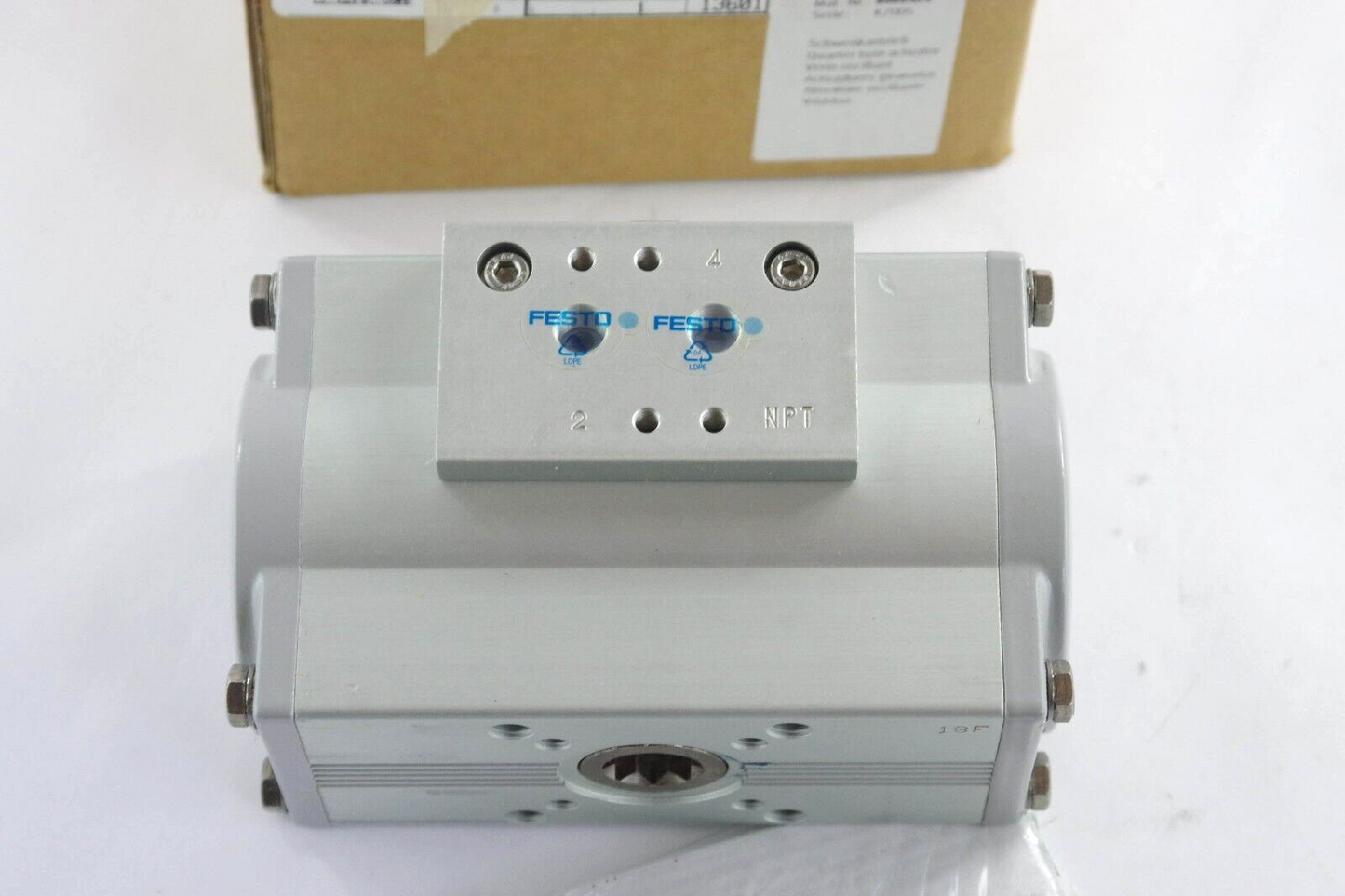 Festo DFPD-N-40-RP-90-RD-F0507 / DFPDN40RP90RDF0507 Quarter turn actuator 38.3Nm