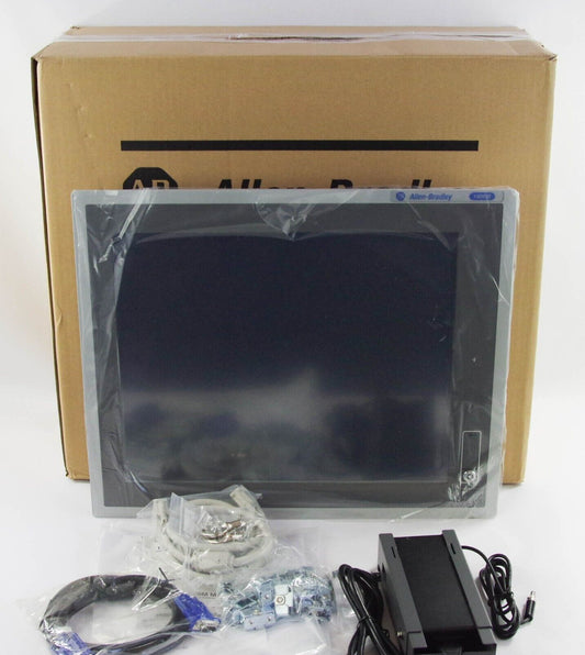 Allen-Bradley 6186M-19PT / 6186M19PT Ser F  19" Display Panel + 1 Year Warranty