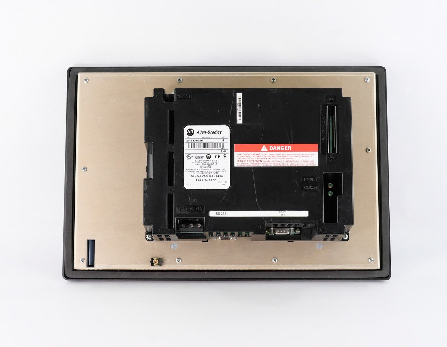 Allen Bradley 2711-K10G16 /E FRN 4.46 PanelView 1000 Series E Refurbished