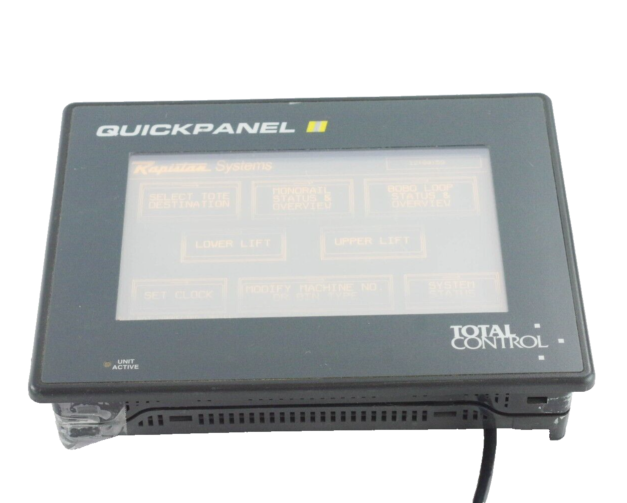 GE Fanuc QuickPanel QP131200E2P-B 120V 9in MonoChrome