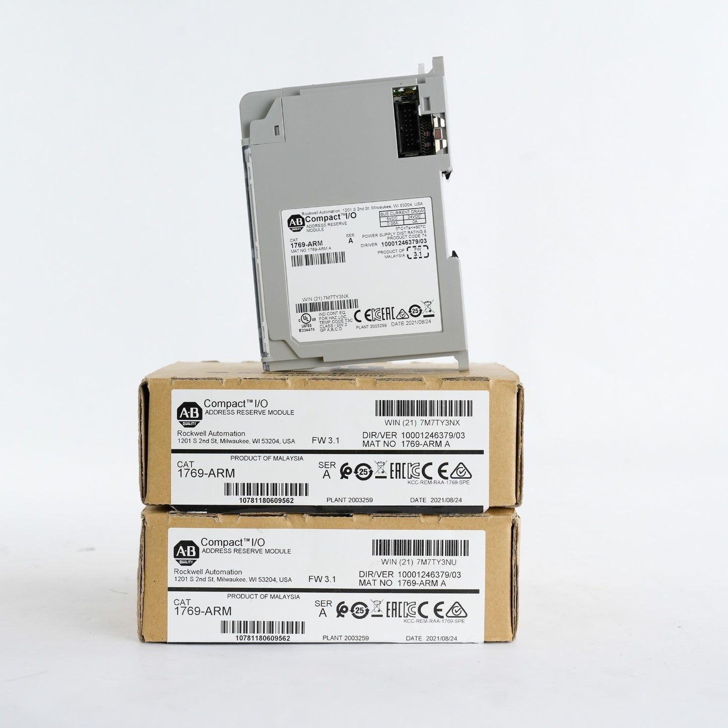Allen Bradley 1769-ARM /A Compact I/O Address Reserve Module 1769ARM - Open Box