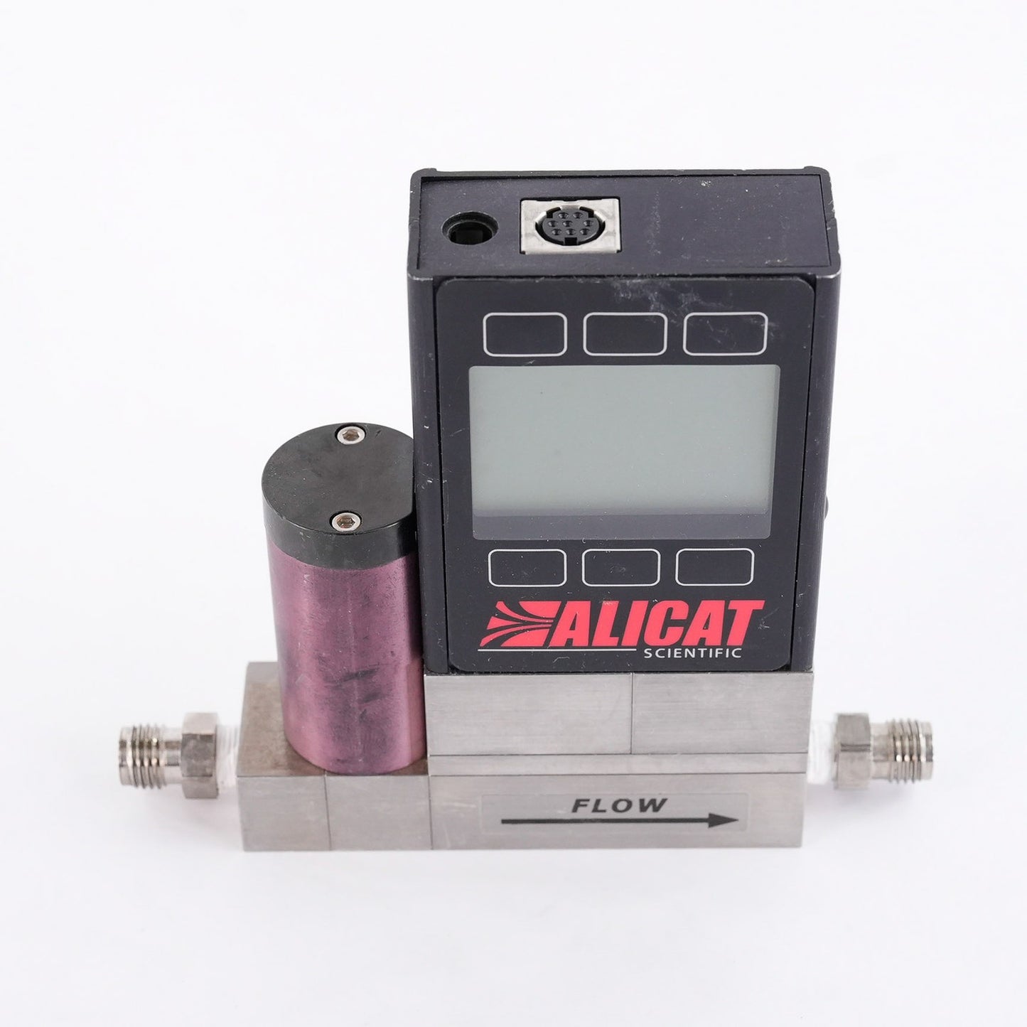 Alicat Scientific MCS-1SLPM-D/5M Mass Flow Controller 5" w/ Display MCS1SLPMD5M