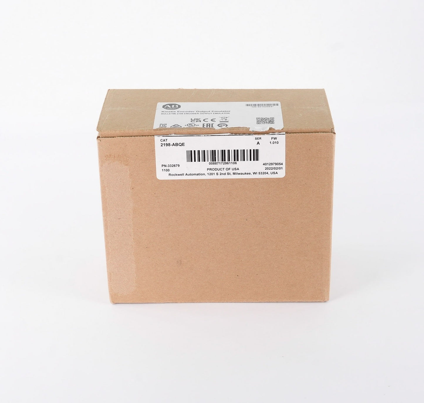 Allen Bradley 2198-ABQE /A Kinetix 5700 Encoder Output Module - Open Box