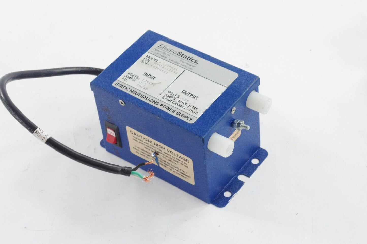 ElectroStatics Neutralizing Power Supply T1246SL 90010-12463